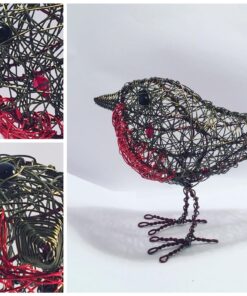 Wire Robin Sculptures
