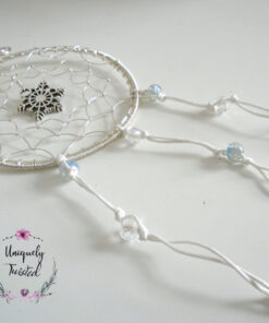 Wire Snowflake Dreamcatcher